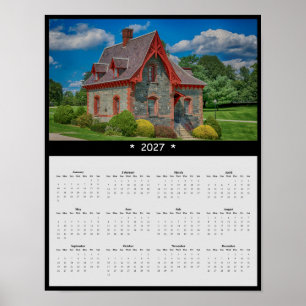 Affiche Calendrier mural 2027 de la maison St. Peter's - C