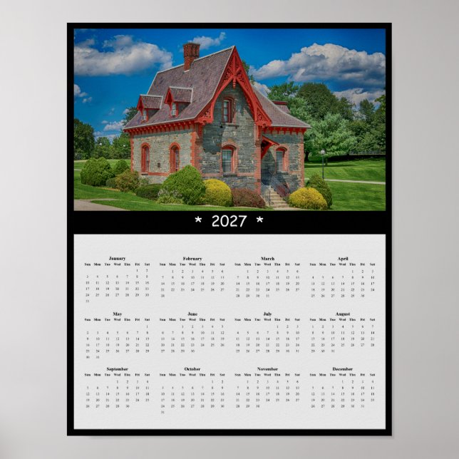 Affiche Calendrier mural 2027 de la maison St. Peter's - C (Devant)