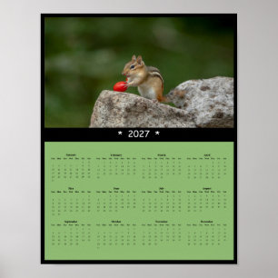 Affiche Calendrier mural 2027 de Tamia - Minuscule pionnie