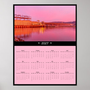Affiche Calendrier mural Conowingo 2027 - Lever de soleil