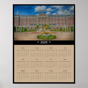 Affiche Calendrier mural de l'Institut culinaire d'Amériqu