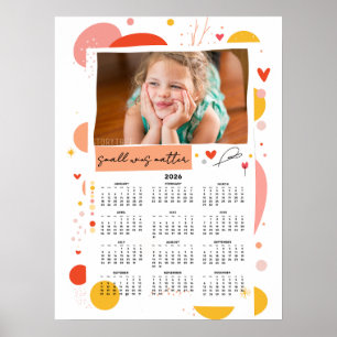 Affiche Calendrier Photo 2026 Petites Victoires Importent