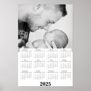Affiche Calendrier Portrait 2025