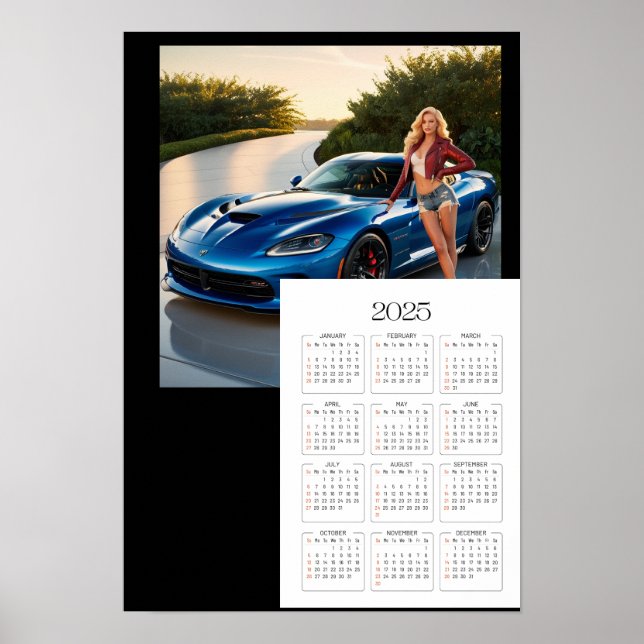 Affiche Calendrier QT 2025 (Devant)