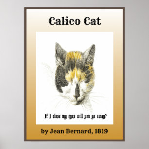 Affiche Calico Cat 1819