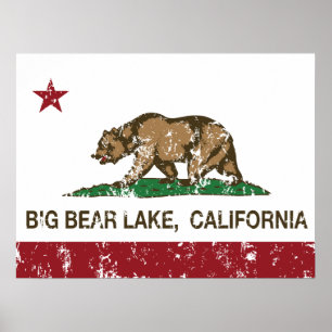 Affiche California Republic Big Bear Lake
