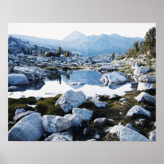 Affiche California, Sierra Nevada Mountains 16 (Devant)