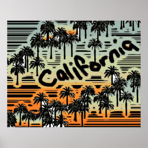 Affiche Californie