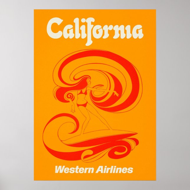 AFFICHE CALIFORNIE (Devant)