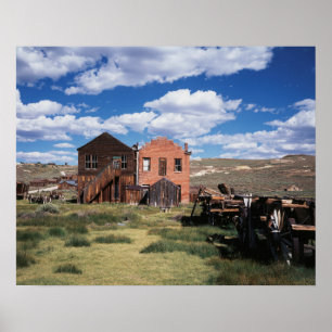 Affiche Californie, Bodie State Historic Park, Un vieux