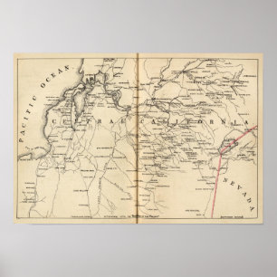 Affiche Californie centrale