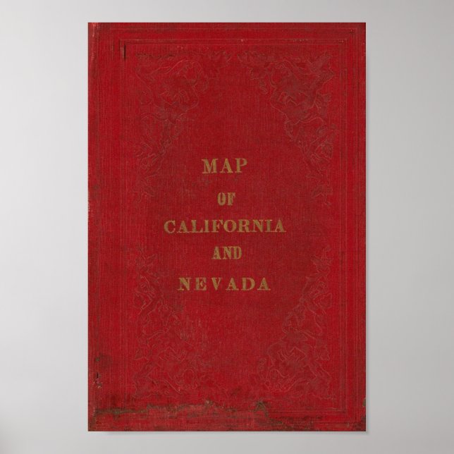 Affiche Californie et Nevada 3 (Devant)