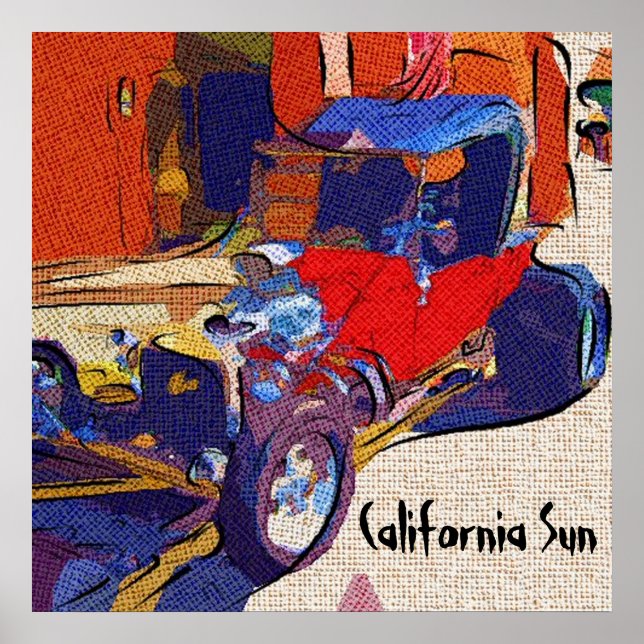 Affiche Californie Sun (Devant)