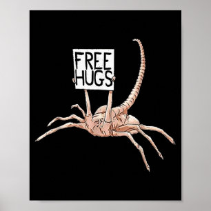 Affiche Câlins Alien Design Vintage Pour Hommes Femmes Fil