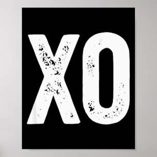 Affiche Câlins et bisous de Xo pour la Saint-Valentin Câli