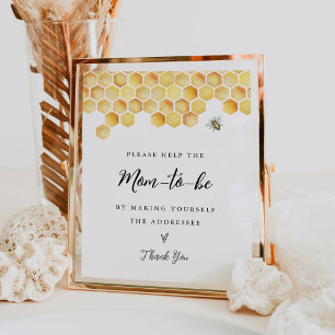 Affiche CALLA Bee Adresse le panneau Enveloppe