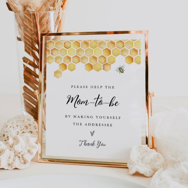 Affiche CALLA Bee Adresse le panneau Enveloppe (Créateur téléchargé)