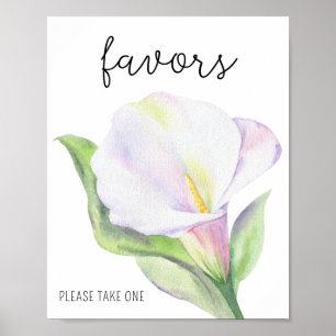 Affiche Calla - Faveurs, s'il vous plaît prendre une affic
