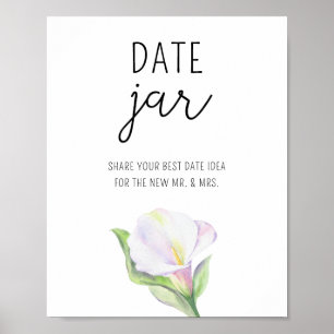 Affiche Calla - idées de soirées en amoureux. Jeu de jar d