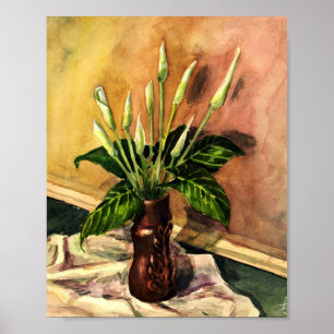 Affiche Calla lilies