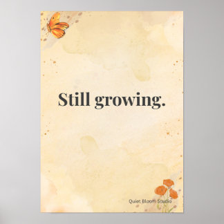 Affiche Calm Student Wall Art