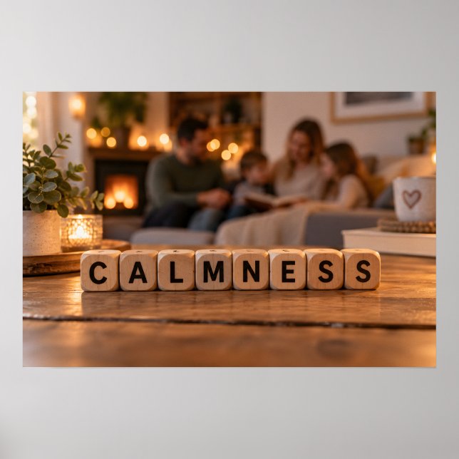 Affiche Calme (Devant)