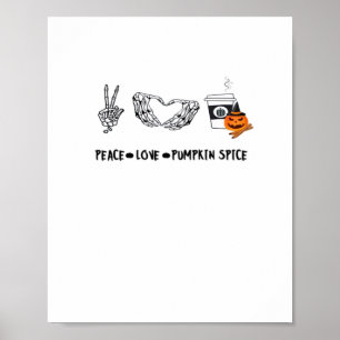 Affiche Calme Et Épices Citrouilles, Classe Skeletons Hall