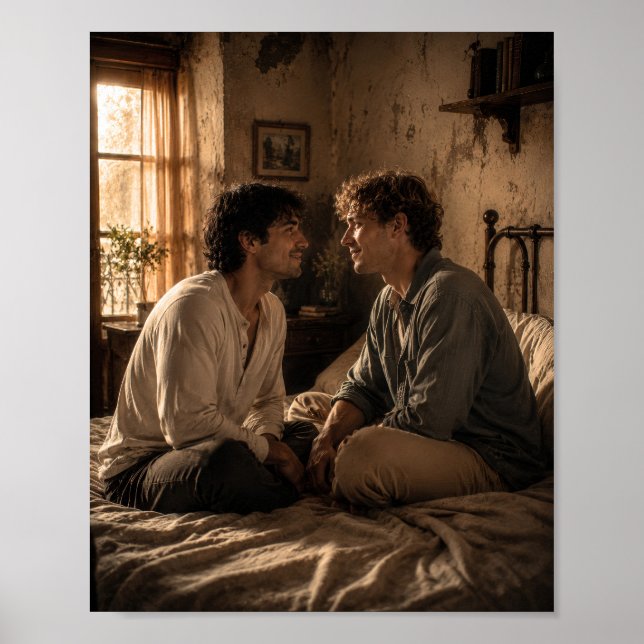 Affiche Calme Matinal | Projet d'Art Gay (Devant)