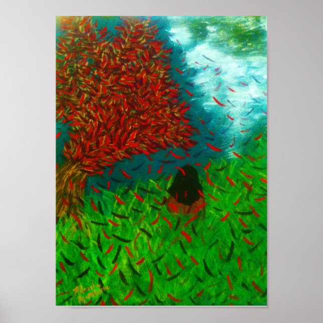 Affiche "Calme pendant la tempête" (Devant)