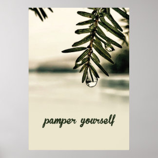 Affiche Calme Spa Esthétique de la Nature