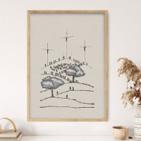 Calvaire, Vieille Croix Rugueuse, Crucifixion, Art
