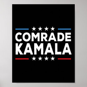 Affiche Camarade Kamala Anti Kamala Harris