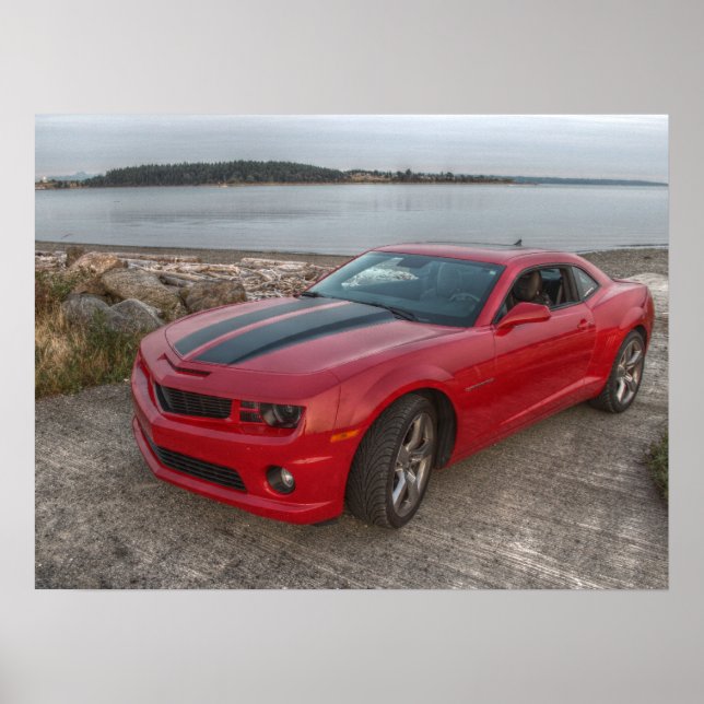 Affiche Camaro SS/RS 2010 (Devant)