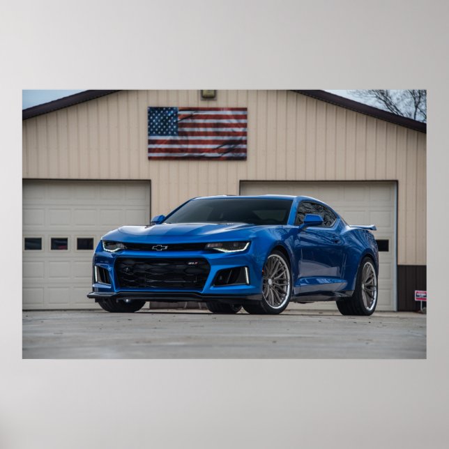 Affiche Camaro ZL1 (Devant)