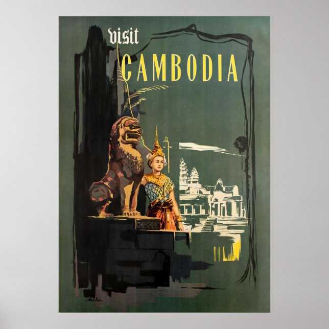 AFFICHE CAMBODGE (Devant)