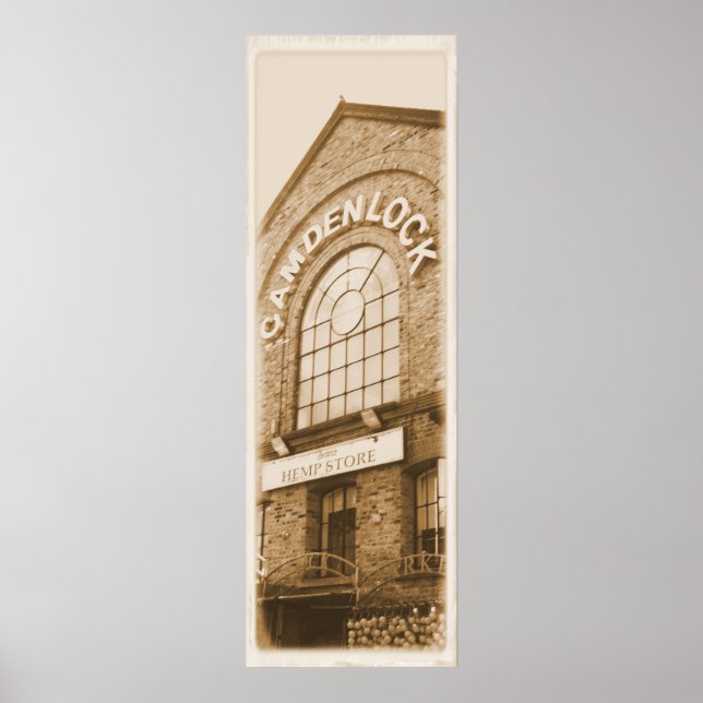 Affiche Camden Lock - Londres (Devant)