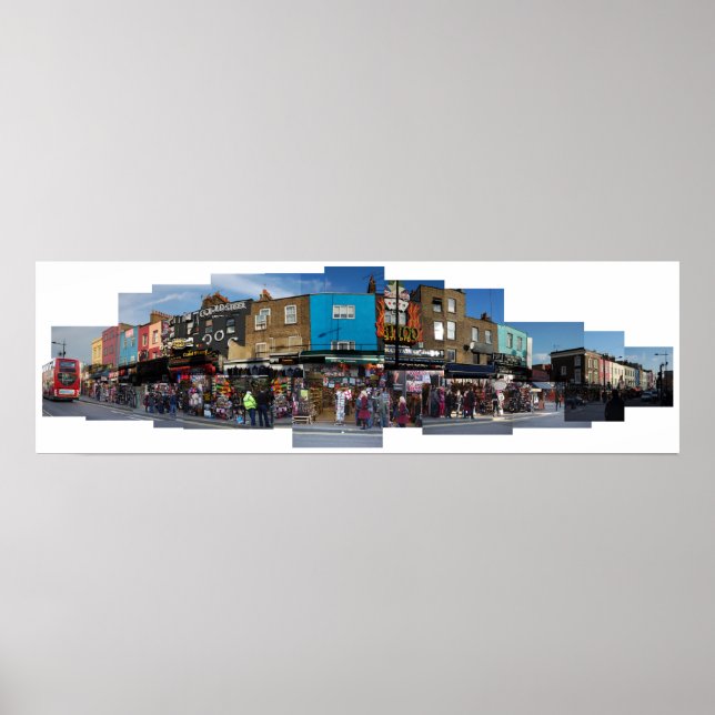 Affiche Camden London (Devant)