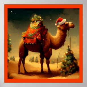 Affiche Camel de Noël 1