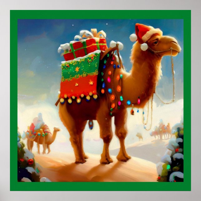 Affiche Camel de Noël 2 (Devant)