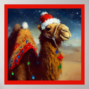 Affiche Camel de Noël 3
