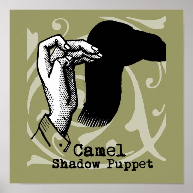 Affiche Camel Hand Puppet Shadow Games (Devant)