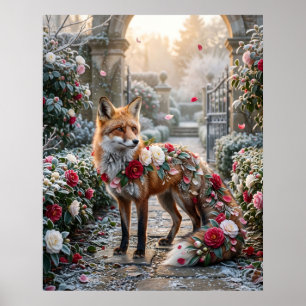 Affiche Camélia Jardin Grâce Fox