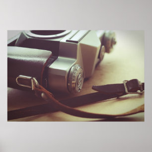 Affiche Caméra rétro