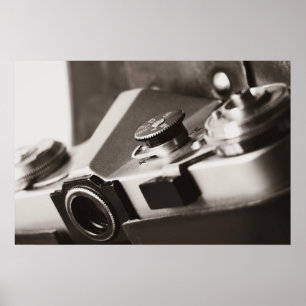Affiche Caméra rétro