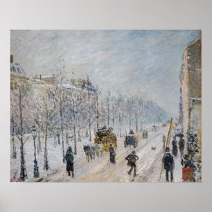 Affiche Camille Pissarro - Boulevards extérieurs, Effet de