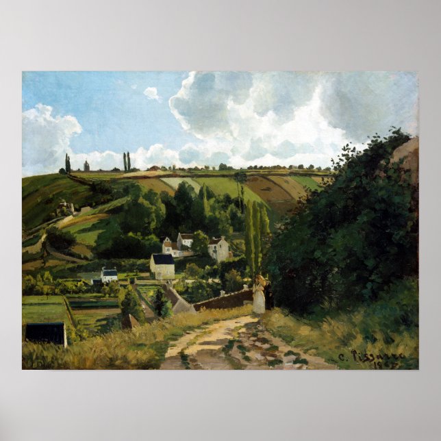Affiche Camille Pissarro Jalais Hill, Pontoise (Devant)
