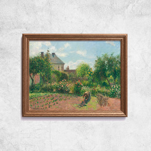 Affiche Camille Pissarro Le Jardin de l'Artiste à Eragny A