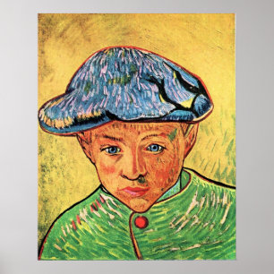 Affiche Camille Roulin par Vincent van Gogh