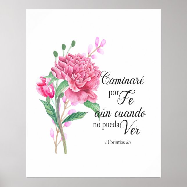 Affiche Caminare por fe Póster (Devant)
