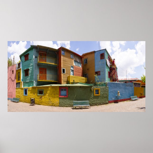 Affiche Caminito, La Boca, Buenos Aires (Devant)